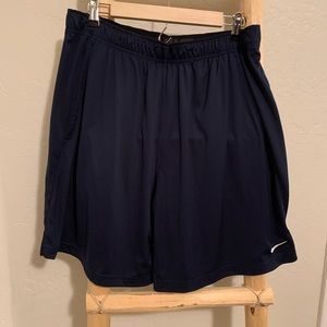 Navy Nike Dri-Fit Basketball Shorts